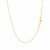 14k Yellow Gold Bar Pendant with Diamonds