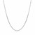 Octagonal Box Chain in 14k White Gold (1.00 mm)