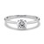 3/4 Carat Round Lab Grown IGI G/VS1 Diamond Solitaire Ring in 10K White Gold