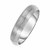 Textured High Dome Oval Shape Bangle in Sterling Silver