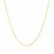 Classic Box Chain in 10k Yellow Gold (0.78 mm)