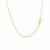 Diamond Cut Rolo Chain in 14k Yellow Gold (1.10 mm)