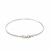 Solid Diamond Cut Rope Bracelet in 14k White Gold  (1.80 mm)