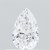 0.36 Carat PEAR Lab Grown Diamond