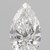 0.07 Carat PEAR Natural Diamond