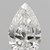 0.07 Carat PEAR Natural Diamond