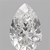 0.08 Carat PEAR Natural Diamond