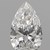 0.09 Carat PEAR Natural Diamond
