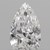 0.07 Carat PEAR Natural Diamond