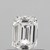0.41 Carat EMERALD Lab Grown Diamond