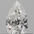 0.08 Carat PEAR Natural Diamond