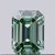 0.27 Carat EMERALD Lab Grown Diamond