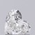 0.34 Carat HEART Lab Grown Diamond