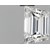 0.43 Carat TRAPEZOID Lab Grown Diamond