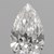 0.07 Carat PEAR Natural Diamond