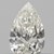 0.08 Carat PEAR Natural Diamond