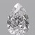 0.08 Carat PEAR Natural Diamond