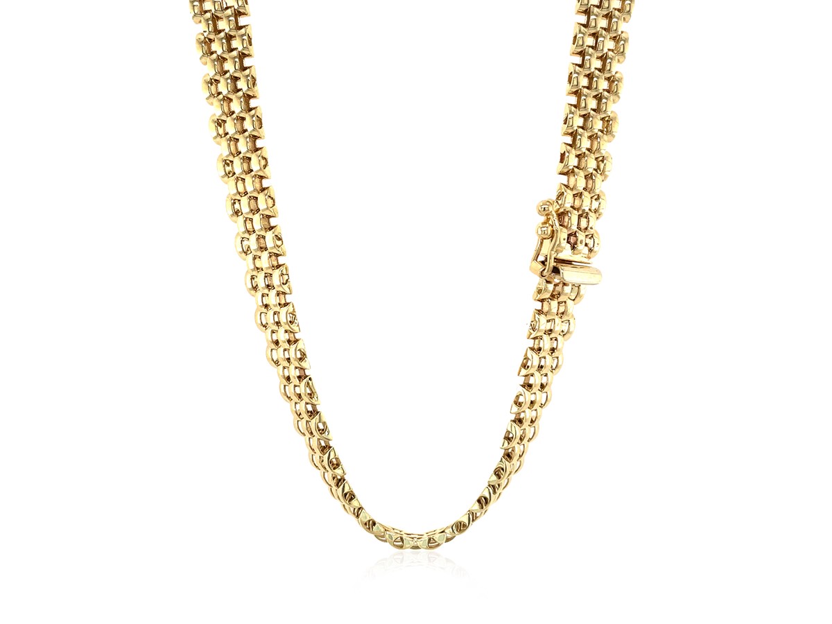 Rue21 Silver Pave Panther Chain Necklace | Hamilton Place