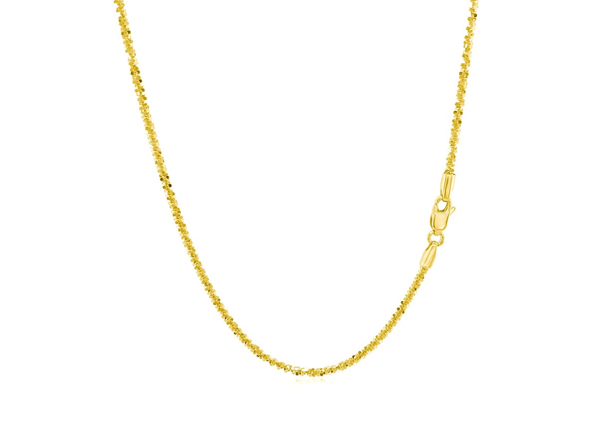 Sparkle Chain in 14k Yellow Gold (1.50 mm) - Richard Cannon Jewelry