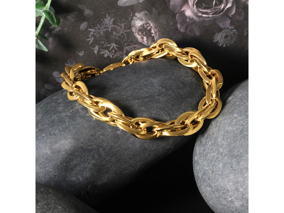 RUBYCA 10 Pezzi Fermagli A Levetta Argento Per Bracciale A Catena DIY – 18 Cm