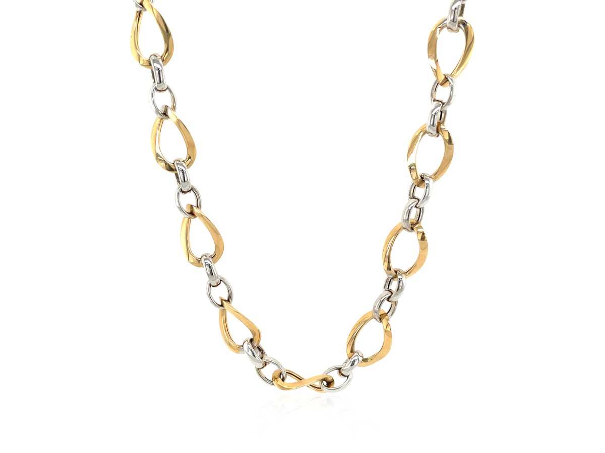 Oval chain necklace Clearance